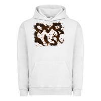 Pigment Lunar Rock cowhide Urban Hoodie - RanaPortraitStore