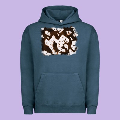Cowhide Urban Hoodie Designed By Ranaportraitstore