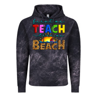 Cloud Black first we teach then we beach Vintage Hoodie - Artiststas