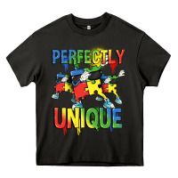 Asphalt Perfectly unique Autism Awareness Day Heavy Core Tee - FaDigitalArtStudio