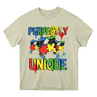 Mossy Perfectly unique Autism Awareness Day Heavy Core Tee - FaDigitalArtStudio