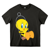 Asphalt tweety bird Heavy Core Tee - DesigneFamous