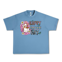 Pebble Blue happy easter day Urban Heavy Tee - CowhideDigitalArt