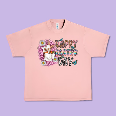 Happy Easter Day Urban Heavy Tee Designed By Cowhidedigitalart