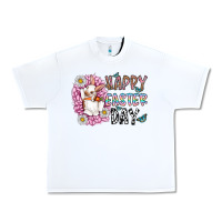 White happy easter day Urban Heavy Tee - CowhideDigitalArt