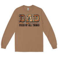 Toasted Coconut Dad Fixer Of All Things Long Sleeve Tee - LillyAllenDesigns