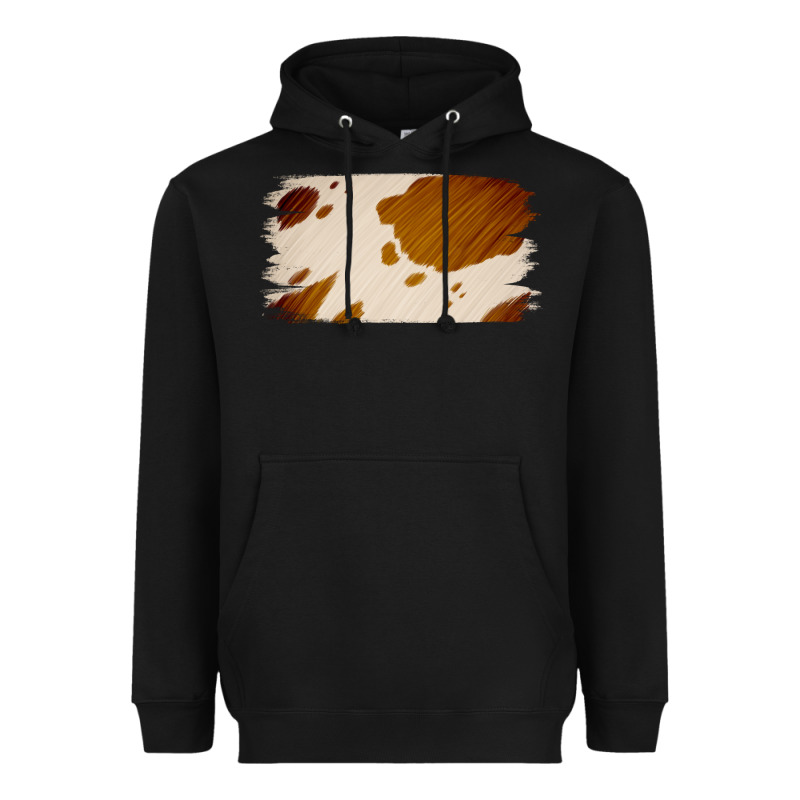 Cowhide Lightbrown Heavyweight Hoodie by Jasminsmagicworld | Teevron