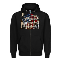 Black soccer mom Zipper Hoodie - Jasminsmagicworld