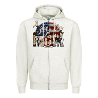 Oatmeal Heather soccer mom Zipper Hoodie - Jasminsmagicworld