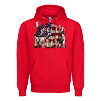 Red soccer mom Zipper Hoodie - Jasminsmagicworld