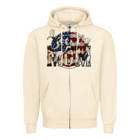Sandshell soccer mom Zipper Hoodie - Jasminsmagicworld