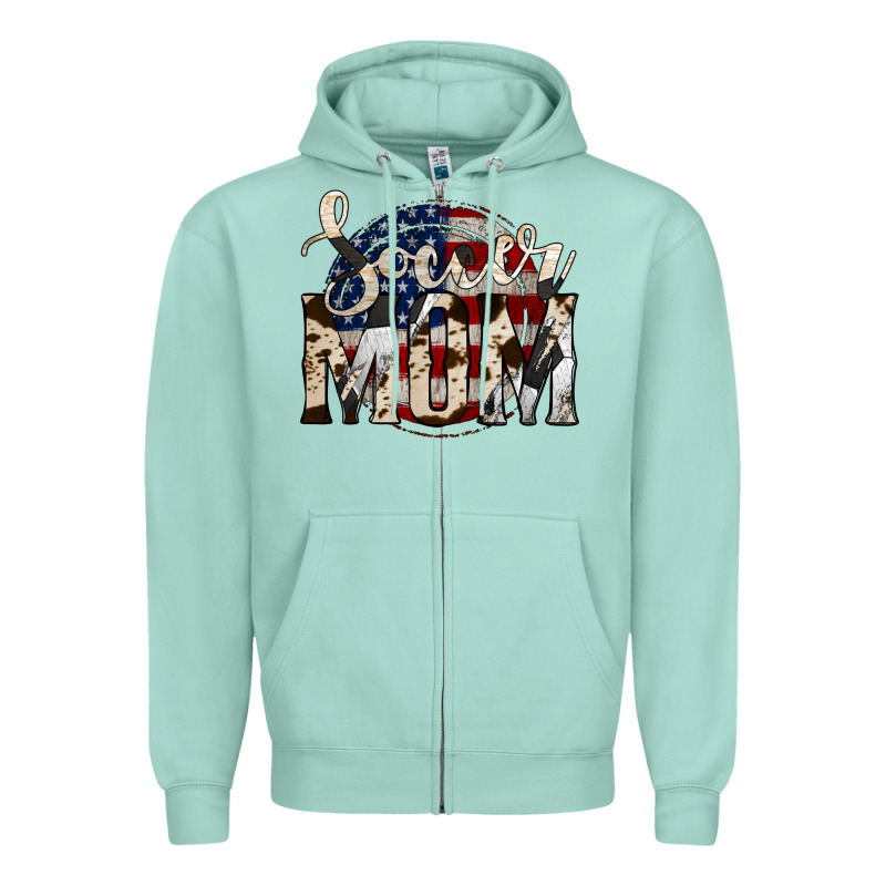 Soccer Mom Zipper Hoodie by Jasminsmagicworld | Teevron