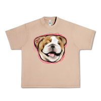 Burro bulldog pink glitter Urban Heavy Tee - Jasminsmagicworld