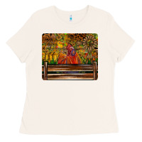 Bone Farm Life Rooster Ladies Tee - CowhideDigitalArt