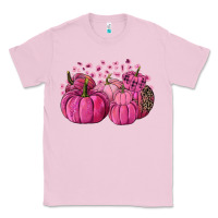 Bubblegum Pink Cancer Pumpkins Classic Tee - FaDigitalArtStudio