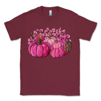 Burgundy Cancer Pumpkins Classic Tee - FaDigitalArtStudio