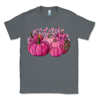 Charcoal Heather Cancer Pumpkins Classic Tee - FaDigitalArtStudio