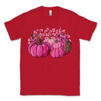 Red Cancer Pumpkins Classic Tee - FaDigitalArtStudio