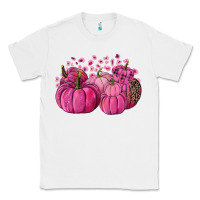 White Cancer Pumpkins Classic Tee - FaDigitalArtStudio