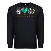 Black Peace Love Indians Premium Sweatshirt - Jasminsmagicworld