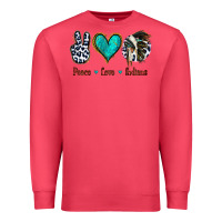 Cardinal Peace Love Indians Premium Sweatshirt - Jasminsmagicworld
