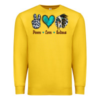 Lemon Peace Love Indians Premium Sweatshirt - Jasminsmagicworld