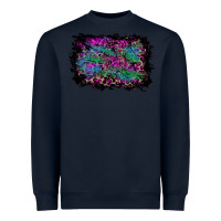Navy halloween background Heavyweight Sweatshirt - RanaPortraitStore