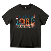 Asphalt Trust in the lord with all your heart Heavy Core Tee - FaDigitalArtStudio