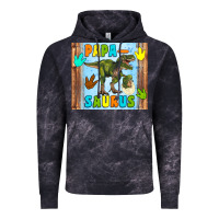 Cloud Black papa saurus Vintage Hoodie - Artiststas