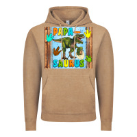 Vintage Coffee papa saurus Vintage Hoodie - Artiststas