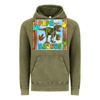 Vintage Olive papa saurus Vintage Hoodie - Artiststas