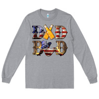 Heather Grey American Dad Bod Long Sleeve Tee - LillyAllenDesigns