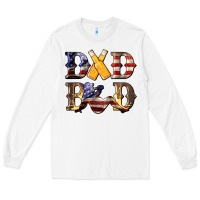 White American Dad Bod Long Sleeve Tee - LillyAllenDesigns