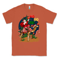 Copper Christmas  camel with Santa Classic Tee - BarkalooDesign