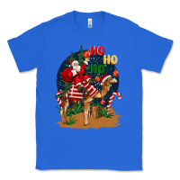 True Royal Christmas  camel with Santa Classic Tee - BarkalooDesign