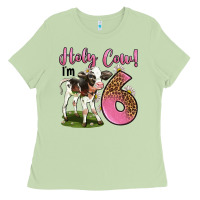 Matcha holy cow i'm 6 years old Ladies Tee - LillyAllenDesigns