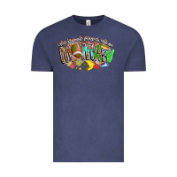 Vintage Denim My Favorite Players Call Me Mawmaw Vintage Tee - CowhideDigitalArt