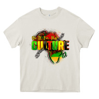 Cream Do it for the culture Heavy Core Tee - FaDigitalArtStudio