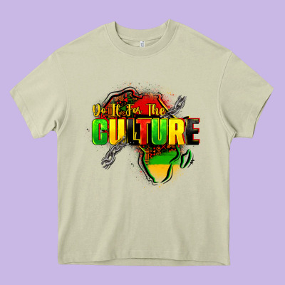 Do It For The Culture Heavy Core Tee Designed By Fadigitalartstudio