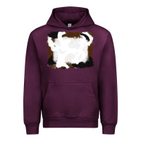Mauve Wine cowhide frames background Urban Hoodie - RanaPortraitStore