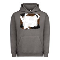 Pigment Tornado cowhide frames background Urban Hoodie - RanaPortraitStore