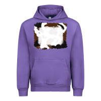 Tulip cowhide frames background Urban Hoodie - RanaPortraitStore