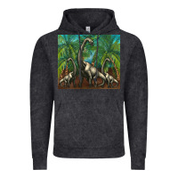Vintage Black brachiosaurus Vintage Hoodie - Artiststas