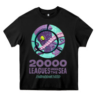 Black 20000 leagues under the sea   movie Heavy Core Tee - DesigneFamous