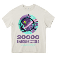 Cream 20000 leagues under the sea   movie Heavy Core Tee - DesigneFamous