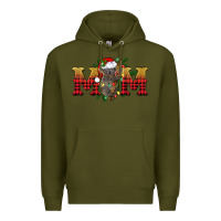 Army Green Christmas koala mom Premium Hoodie - BarkalooDesign