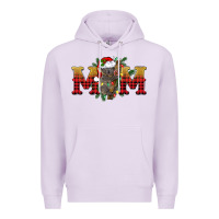 Lilac Christmas koala mom Premium Hoodie - BarkalooDesign