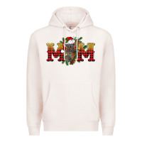 Pale Pink Christmas koala mom Premium Hoodie - BarkalooDesign