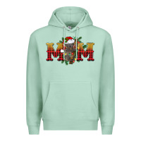Seafoam Christmas koala mom Premium Hoodie - BarkalooDesign