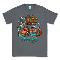 Charcoal Heather One Loved Nurse Classic Tee - FaDigitalArtStudio
